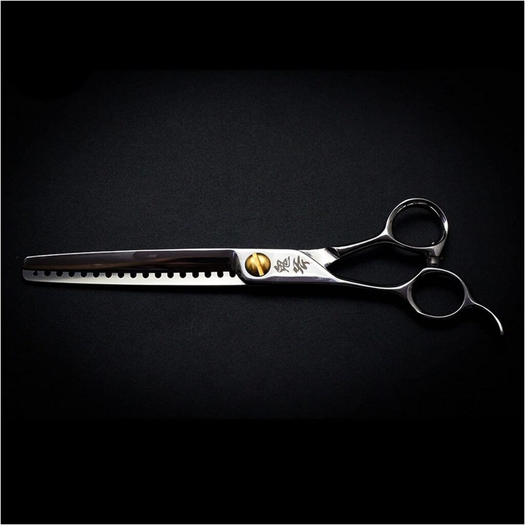 Hair Cutting Scissors 7-inch Left-Handed Hairdressing Scissors,for Left-handers,Beauty Scissors,Barber Scissors,Fish Bone Scissors Pet Scissors
