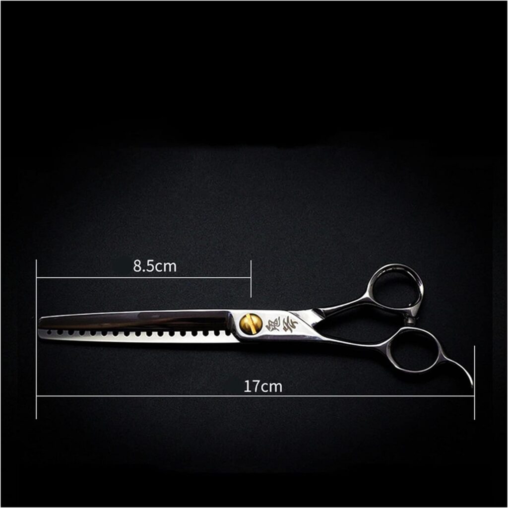 Hair Cutting Scissors 7-inch Left-Handed Hairdressing Scissors,for Left-handers,Beauty Scissors,Barber Scissors,Fish Bone Scissors Pet Scissors