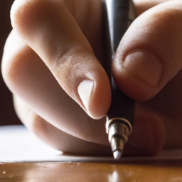 How To Hold A Pen Left Handed?