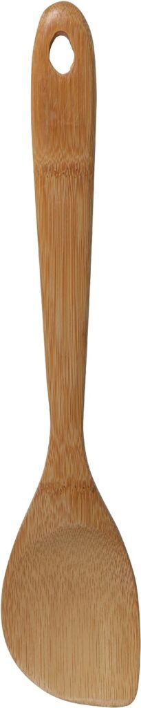 Joyce Chen , Left-Handed Burnished Bamboo Spatula, 13-Inch