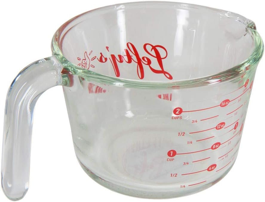 Leftys Left-Handed 2-Cup Glass Measuring Cup
