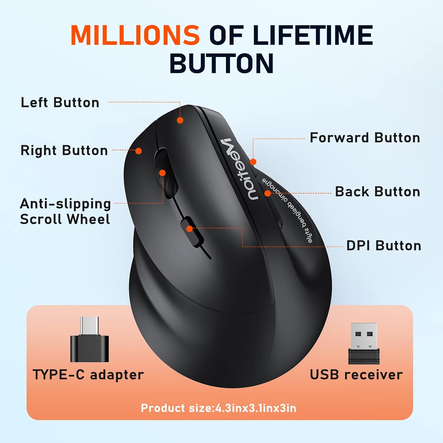 MEETION Left-Handed Mouse Review
