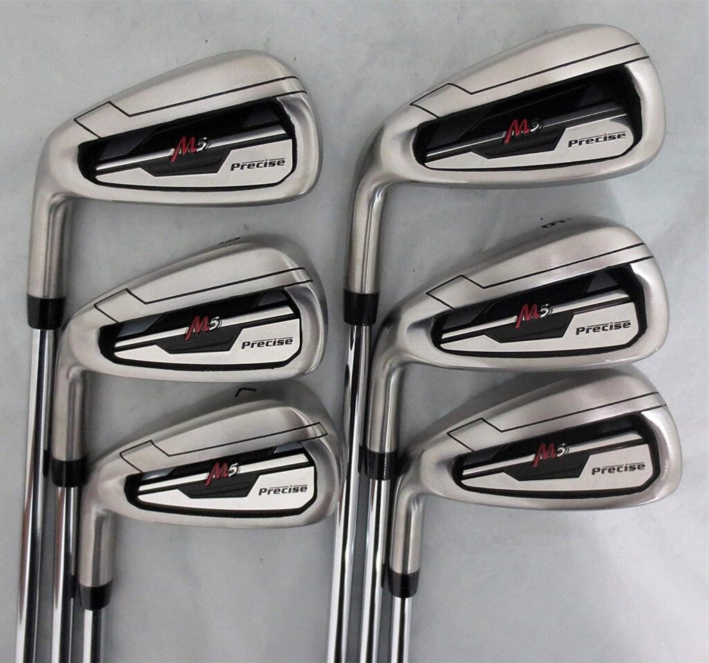 Mens Left Handed Golf Complete Set Driver, Wood, Hybrid, Irons, Wedge, Putter Clubs Deluxe Stand Bag Lefty LH