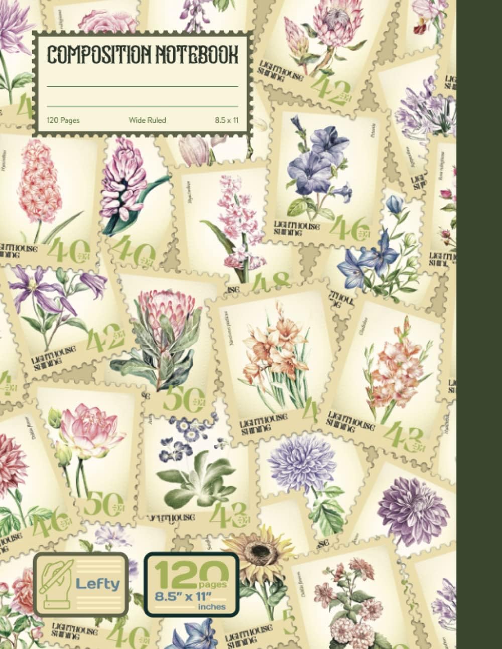 Flower Stamps Illustration Notebook Review